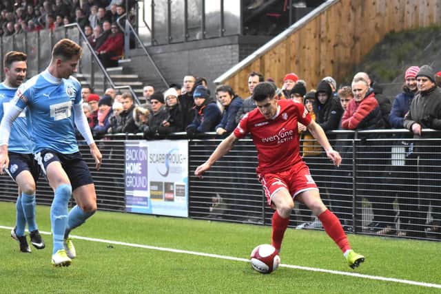 Michael Coulson gets on the ball