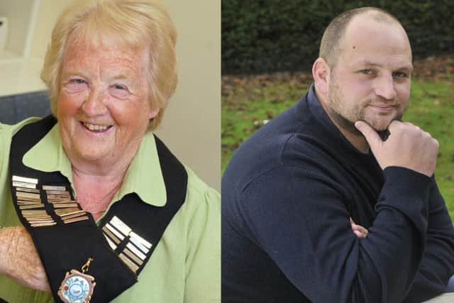 Pamela Morgan, from Scarborough and James Cliffe, from Filey have both been named in the New Year's Honours list.