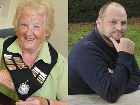 Pamela Morgan, from Scarborough and James Cliffe, from Filey have both been named in the New Year's Honours list.