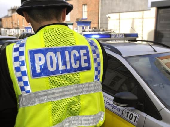 Police arrested a drunk man who failed to provide his address.