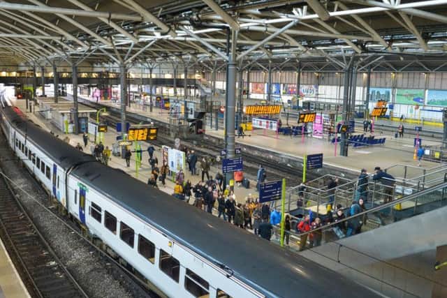 Leeds railway station. Picture: Alex Cousins/SWNS.