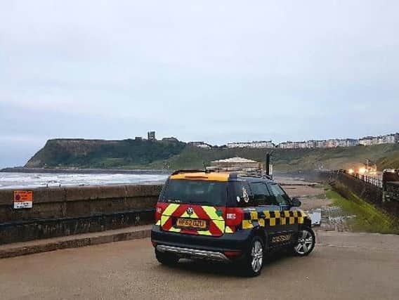 Scarborough and Burniston Coastguard Rescue Team were tasked with their second call out of the year.