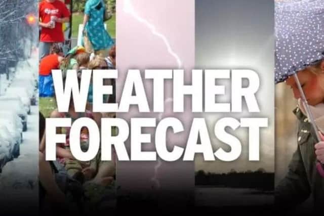 This week's weather with local forecaster Trevor Appleton.