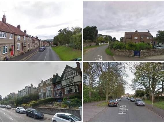 These are the most expensive streets where houses have been sold in Scarborough in the last six months