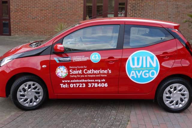 A brand new Toyota Aygo, courtesy of Toyota Vantage, is up for grabs.