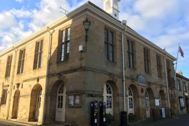 Helmsley Town Hall is now watertight after recent work.