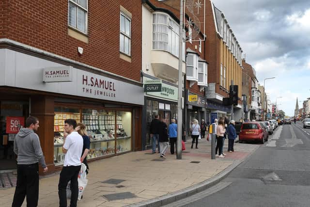 Bridlington town centre