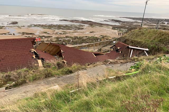 The historic South Bay chalets are expected to be completely demolished next month.