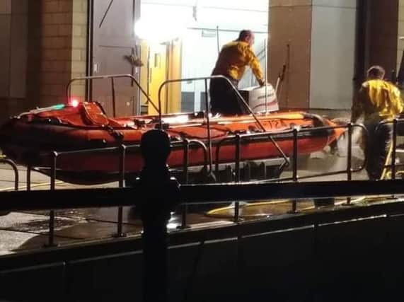 Scarborough's inshore lifeboat was requested twice on Saturday.