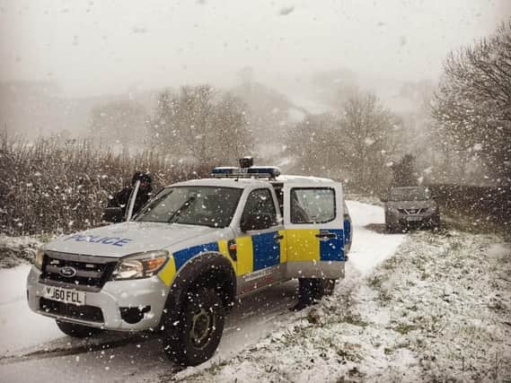 North Yorkshire Police have issued advice for drivers in wintry conditions.