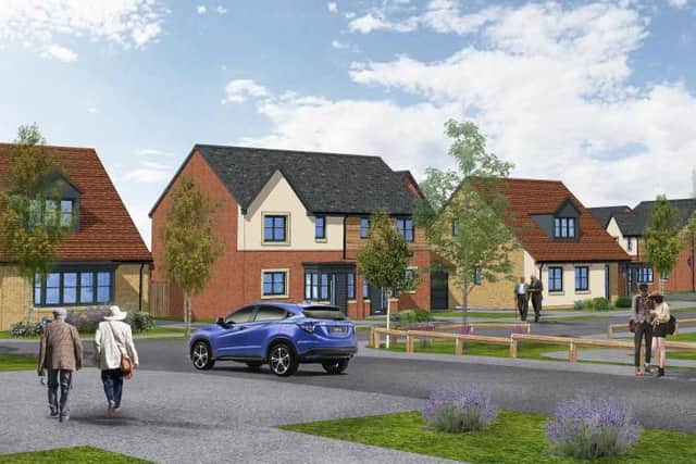 The plan will see the construction of more than 1,300 homes.
