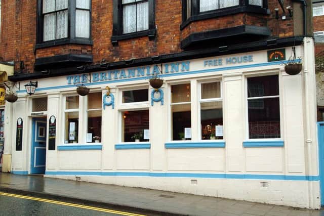 Now the site of a vegan and veggie cafe. Sadly the joke shop next door has also gone.