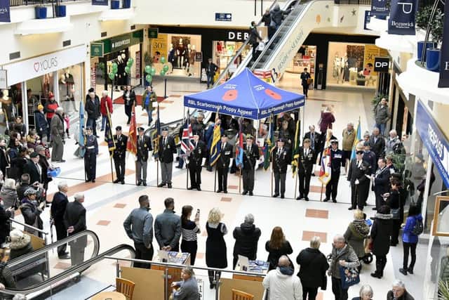 Poppy launch at the Brunswick Centre . pic Richard Ponter