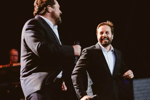 Two great voices were united on stage in Scarborough as part of their UK tour.