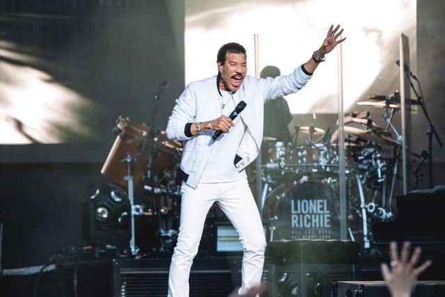 Another huge star who visited the Yorkshire coast and kept the audience entertained 'all night long' with his music.