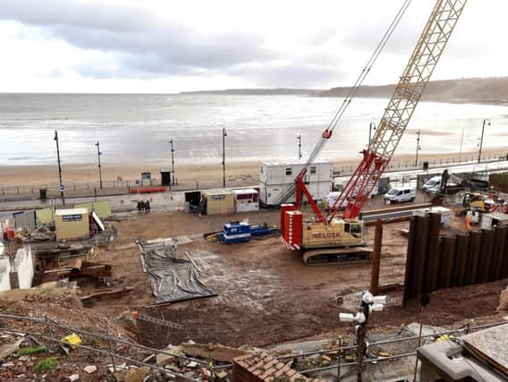 Piling work on the former Futurist site could resume today.