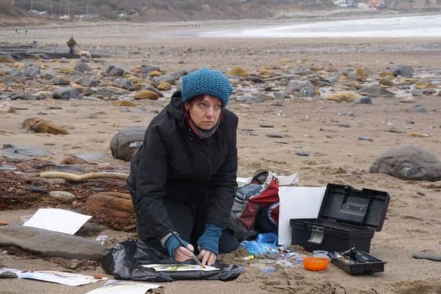 Artist Debbie Loanes paintings of the Cleveland Way will go on show later this year