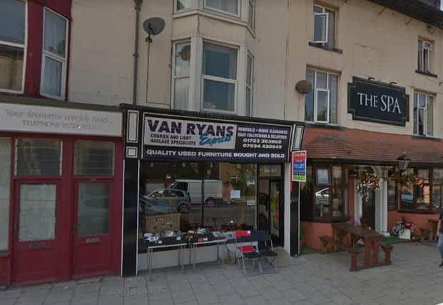 The site of the proposed bar/bistro