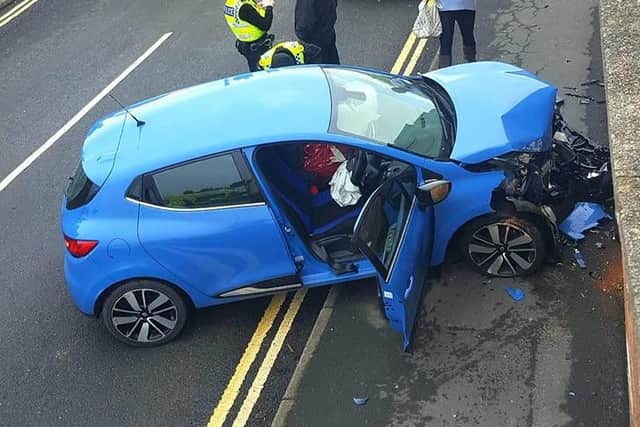 There has been a crash on Chubb Hill, Whitby