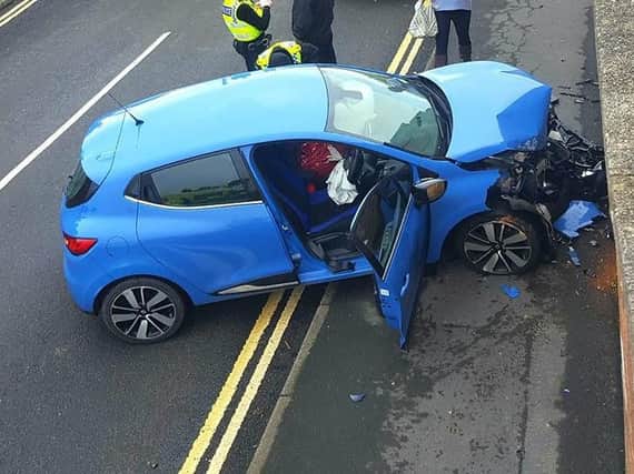There has been a crash on Chubb Hill, Whitby