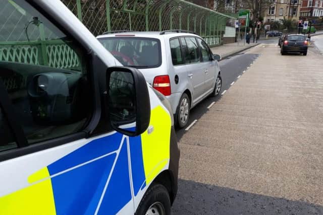 The driver was arrested as he set off to Lincolnshire with his partner and children.
