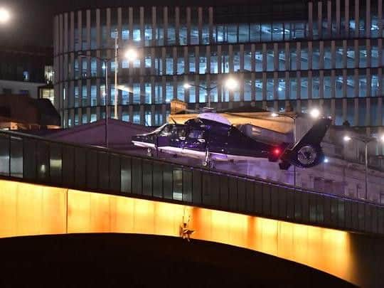 Blue Thunder at the London Bridge incident. Picture: PA
