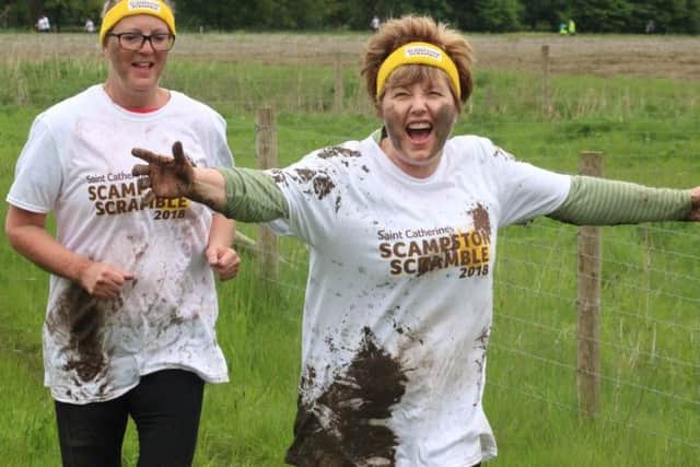 Runners at last years Scampston Scramble. This years Scramble is at Stepney Hill Farm.