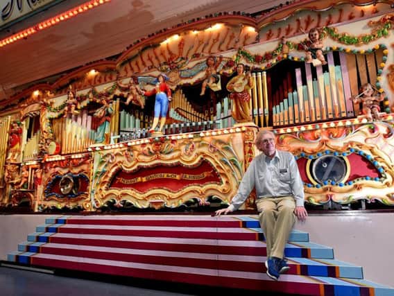 Volunteer Keith Kitching at Scarborough Fair Collection. Picture by Richard Ponter.