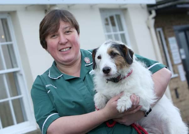 Michelle Coatsworth, who works at Mount Veterinary Group, beat hundreds of fellow nurses to win the national accolade.