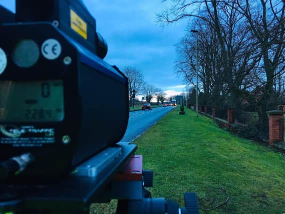 14 offences were speed related ranging from 35-41mph