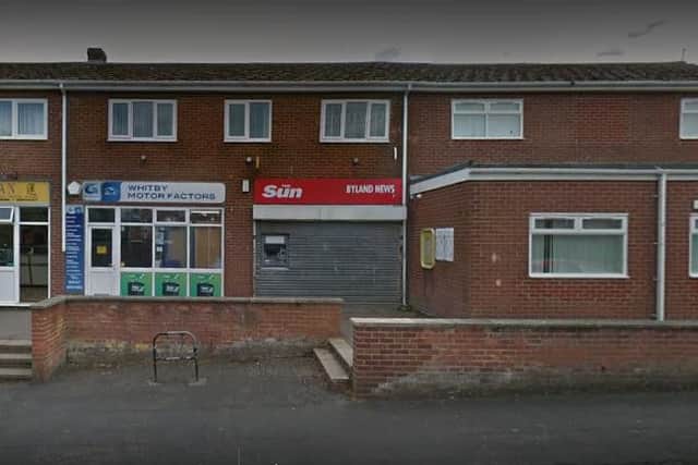 Mr R Selvachandran had applied to open the unit selling hot food at 9 Byland Road, which was previously home to Byland News (far right).