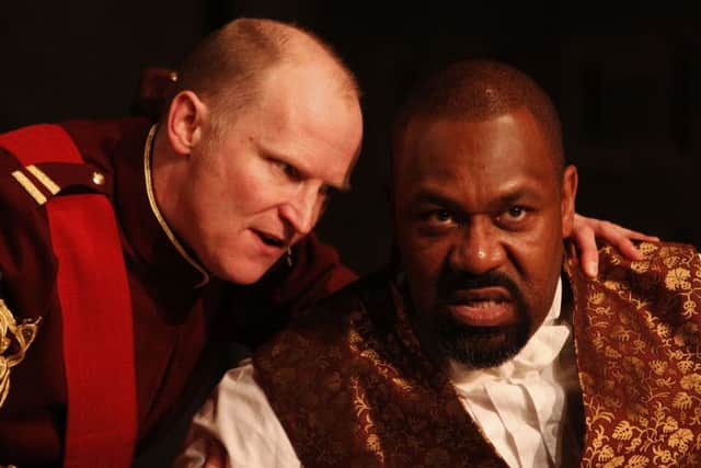 Northern Broadsides & West Yorkshire Playhouse, Dress Rehearsals of Othello by William Shakespeare, with Conrad Nelson as Iago and Lenny Henry as Othello.nobby@nobbyclark.co.uk