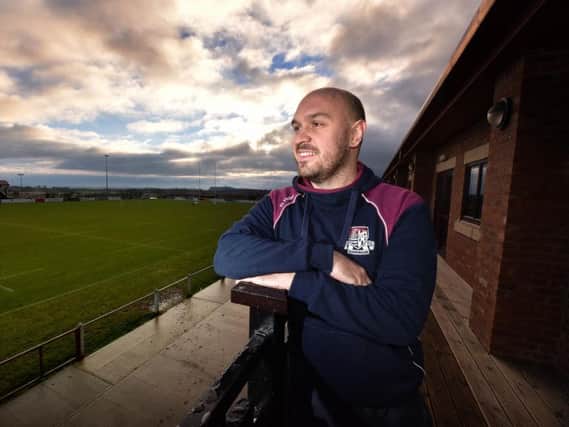 Scarborough RUFC's Phil Stewart