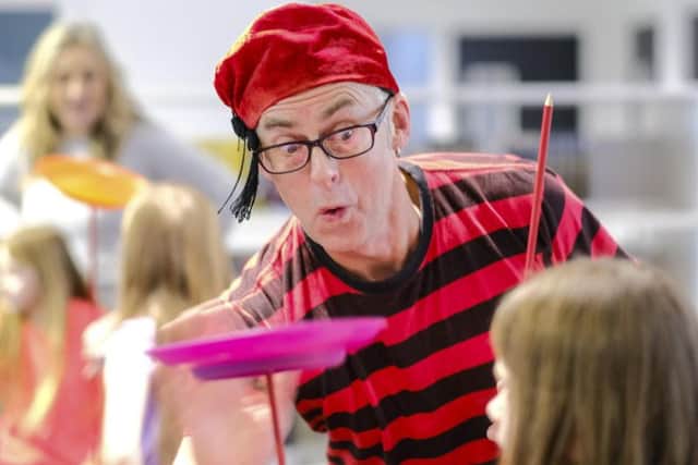 Suitcase Circus host the event at Coventry University Scarborough