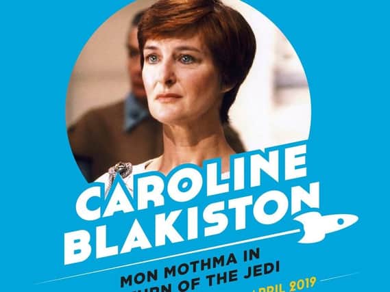 Caroline Blakiston will be at Sci-fi Scarborough in April