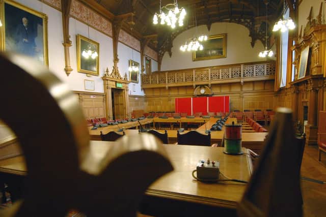 The council chamber