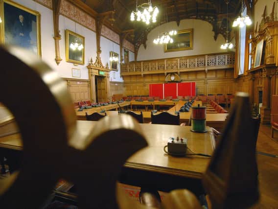 The council chamber