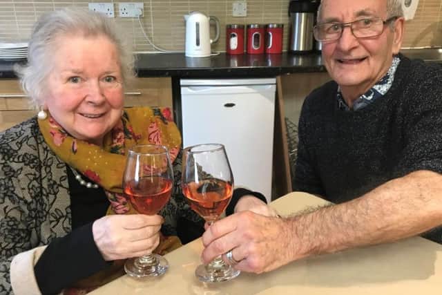 Gordon and Anne-Marie became friends when they sat at the same table for lunch one day.