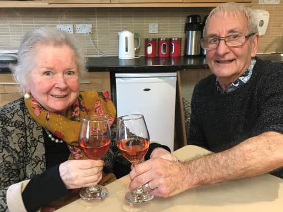 Gordon and Anne-Marie became friends when they sat at the same table for lunch one day.