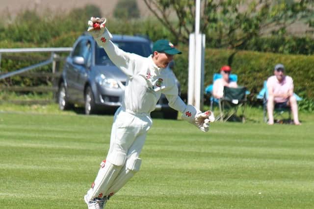Marley Ward in action for Flixton
