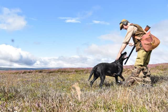 John Dent, local Rosedale resident who has benefited from employment through grouse shooting.