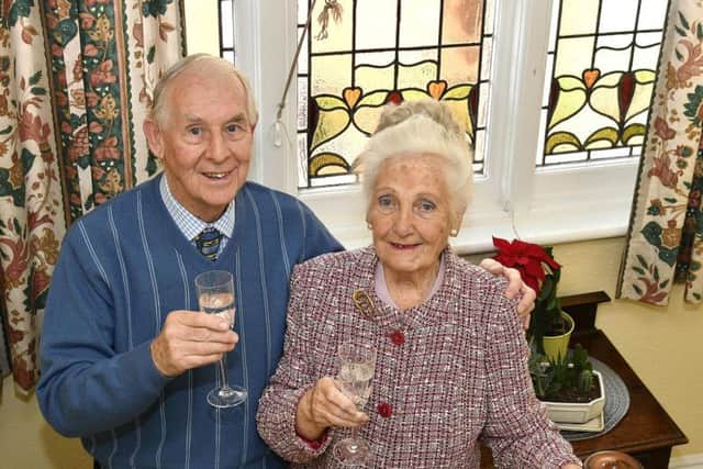 Bryan and Barbara Sykes celebrate their golden wedding today.