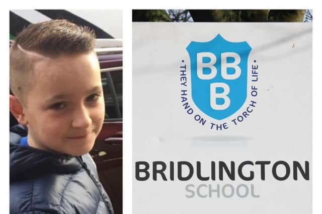Taylor Tolley was a student at Bridlington School