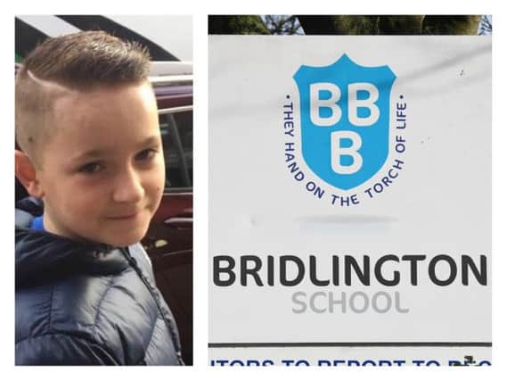 Taylor Tolley was a student at Bridlington School