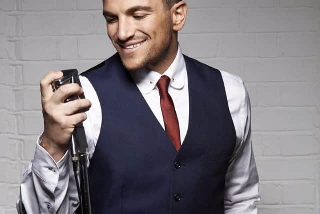 Peter Andre is offering fans a chance to watch sound check