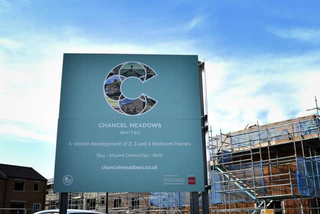 Only 60 properties of the 190 being built have been handed over so far.