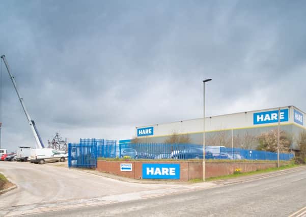 William Hares local steel fabrication facility in Scarborough.