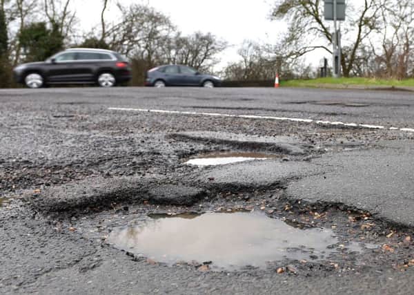 Just 3% of North Yorkshires 562 miles of council-run A roads were judged to need maintenance.