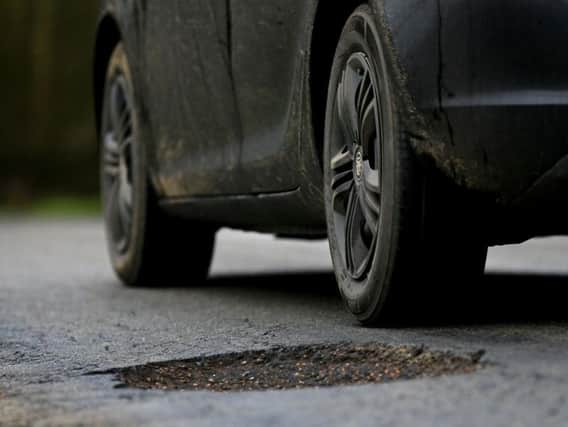 The condition of major roads in North Yorkshire is getting worse, according to the Department of Transport.