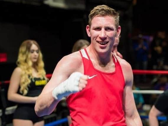 Matthew Tinker lost out to Uzbek Olympian Zuhriddin Mahkamov in the semi-finals of the New York Golden Gloves competition